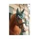 BONNET CHASSE MOUCHE PENELOPE POINT SELLIER VERT FONCE BLANC