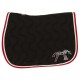 TAPIS CLASSIQUE POINT SELLIER PENELOPE NOIR/ROUGE