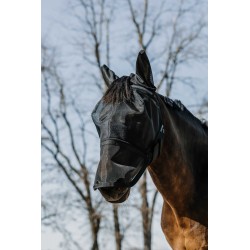 FLYMASK MASQUE ANTI MOUCHES ANTI UV EQUITHEME 2 EN 1