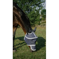 FLYMASK MASQUE ANTI MOUCHES ANTI UV EQUITHEME CERCEAU