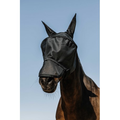 FLYMASK MASQUE ANTI MOUCHES ANTI UV EQUITHEME PROTEC