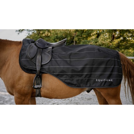 COUVRE REINS EQUITHEME TYREX LUMIN IMPER DOUBLE POLAIRE 600D 