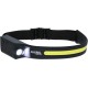 LAMPE FRONTALE COVALLIERO LED HEADFIRE 280 AVEC CAPTEUR, RECHARGEABLE
