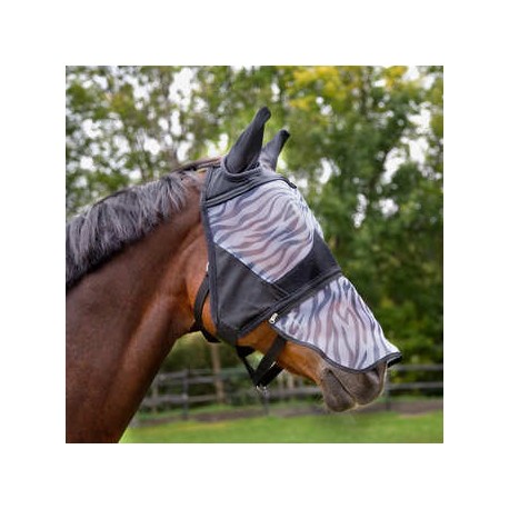 ZEBRA FLY MASK